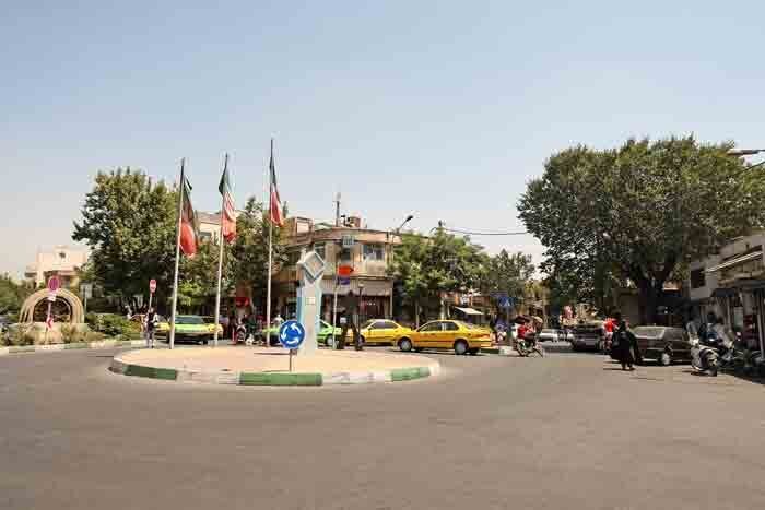 محله طوافی‌ها و درشکه‌ها کجا بود؟
