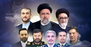 تصاویری از تجلیل پزشکیان از خانواده‌های شهدای خدمت