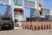 تصاویری از برگزاری رزمایش مشترک سپاه و ارتش آذربایجان در قره‌باغ