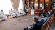 دیدار و گفت‌وگوی پزشکیان و وزیر خارجه قطر