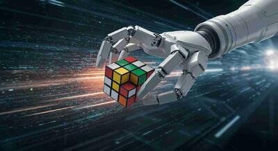 شکست دیدنی رکورد گینس برای سرعت در حل مکعب روبیک توسط یک ربات + ویدئو
