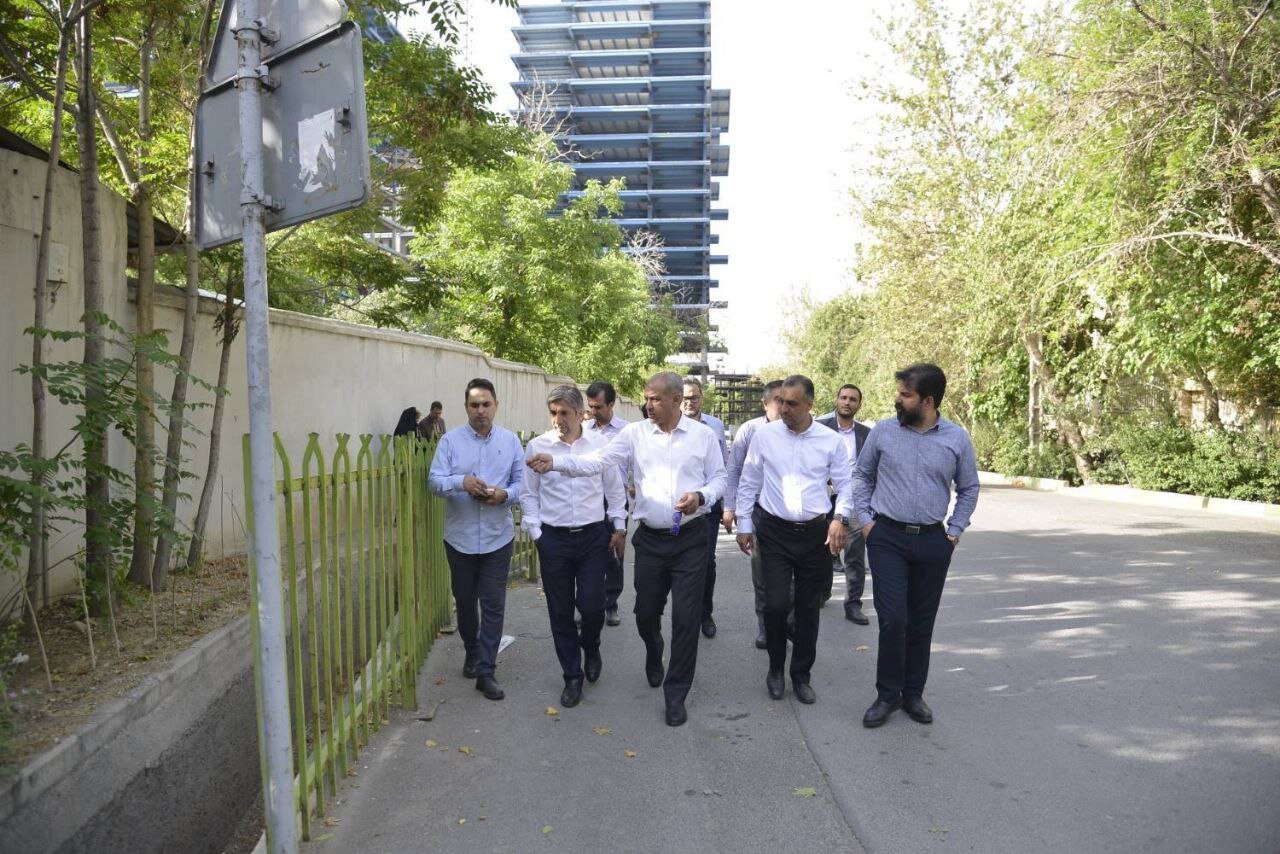 بازدید از خیابان ازگل