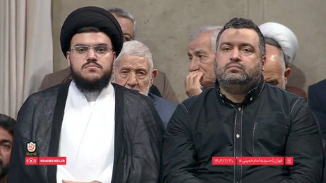 حضور فرزندان شهید سید حسن نصرالله در حسینیه امام خمینی(ره) | تصاویر