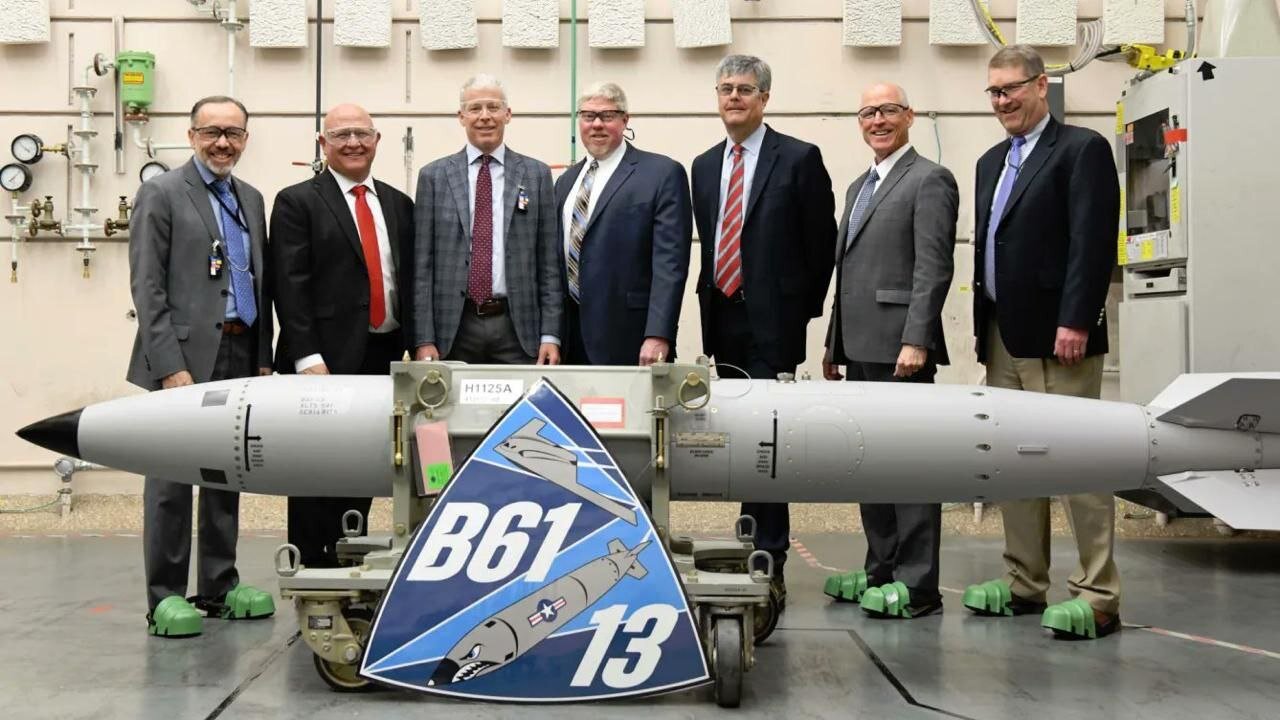 آمریکا بمب هستهای جدید B۶۱-۱۳ را به زرادخانه خود اضافه میکند