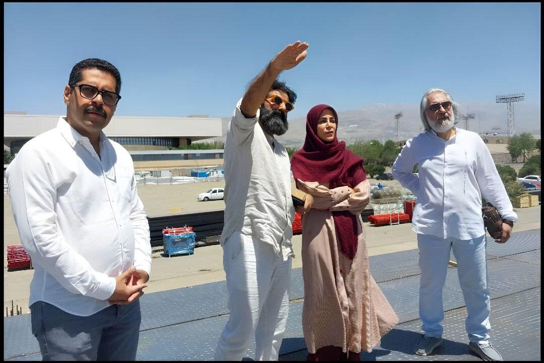 استادیوم آزادی را برای کنسرت علیرضا قربانی آماده می کنند + تصویر