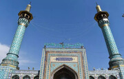 دختر و همسر شهید رئیسی در امامزاده صالح تهران | تصاویر