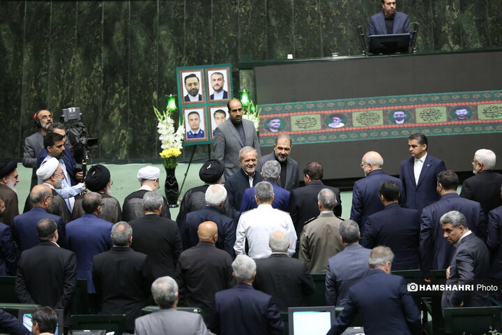 گرامیداشت «شهدای خدمت» در مجلس