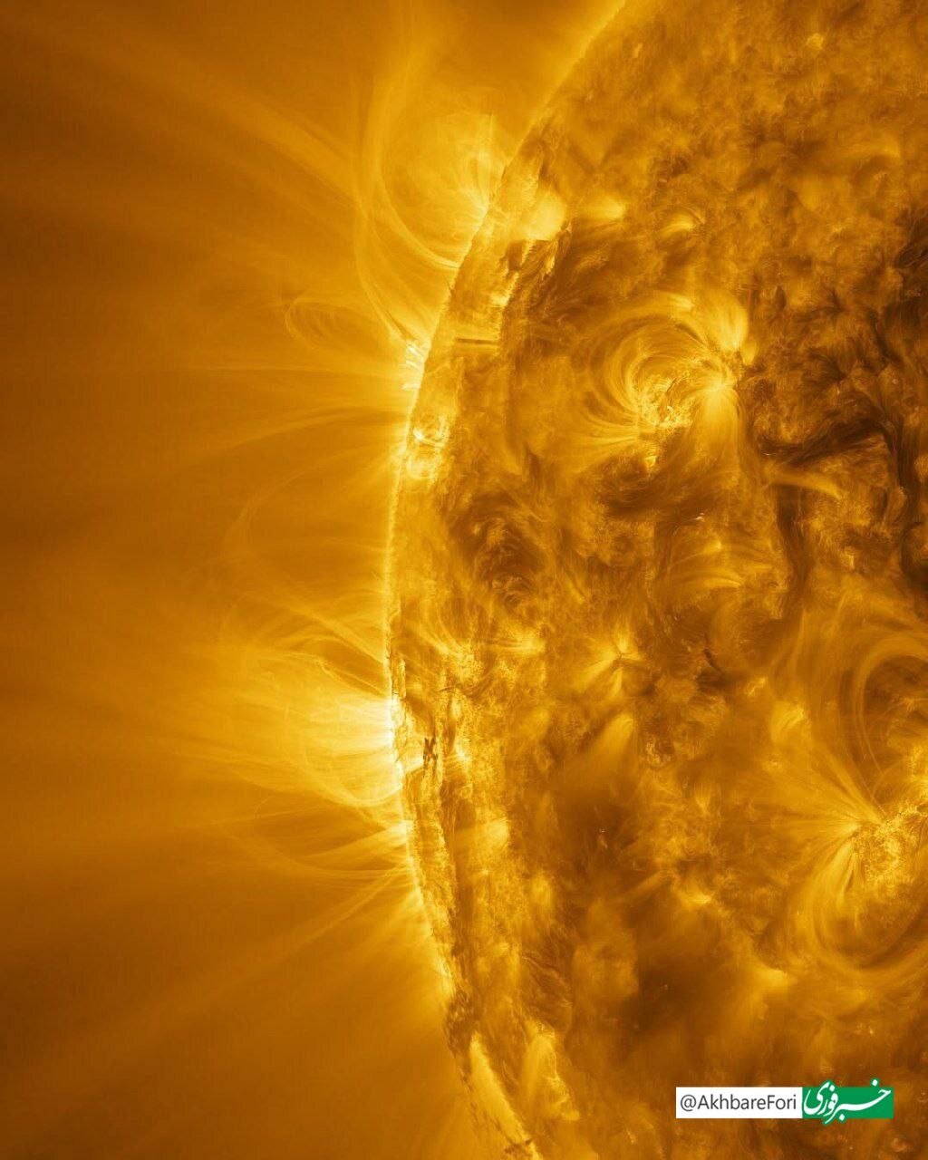 حیرت‌انگیزترین و نزدیک‌ترین تصاویر از خورشید