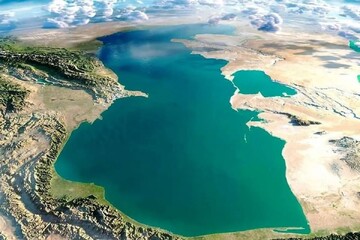 آب خزر به اندازه ۲۵ سال پس رفت | عامل این بحران انسان نیست!