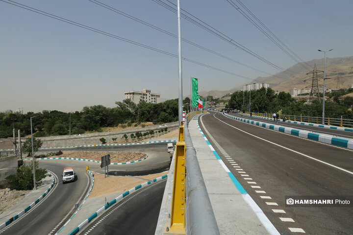 پویش امید وافتخار،افتتاح پروژه های پل ودوربرگردان افتخاری