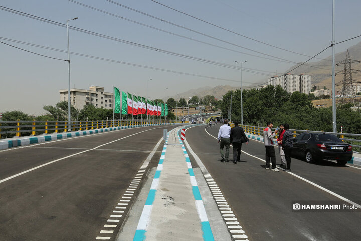 پویش امید وافتخار،افتتاح پروژه های پل ودوربرگردان افتخاری