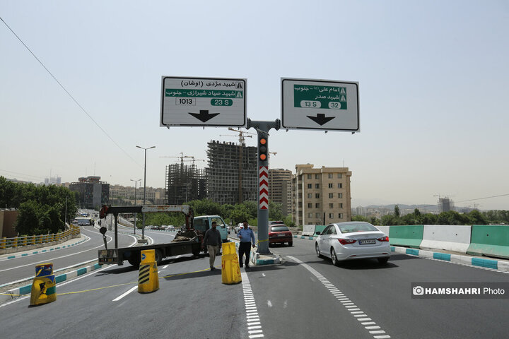 پویش امید وافتخار،افتتاح پروژه های پل ودوربرگردان افتخاری