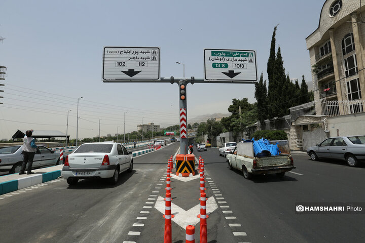 پویش امید وافتخار،افتتاح پروژه های پل ودوربرگردان افتخاری