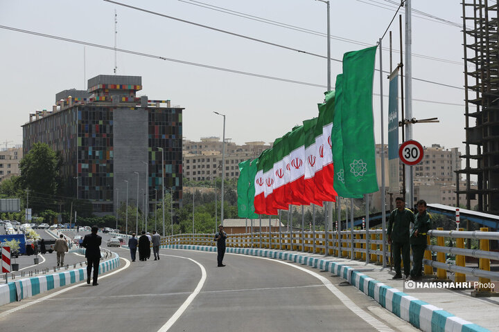 پویش امید وافتخار،افتتاح پروژه های پل ودوربرگردان افتخاری