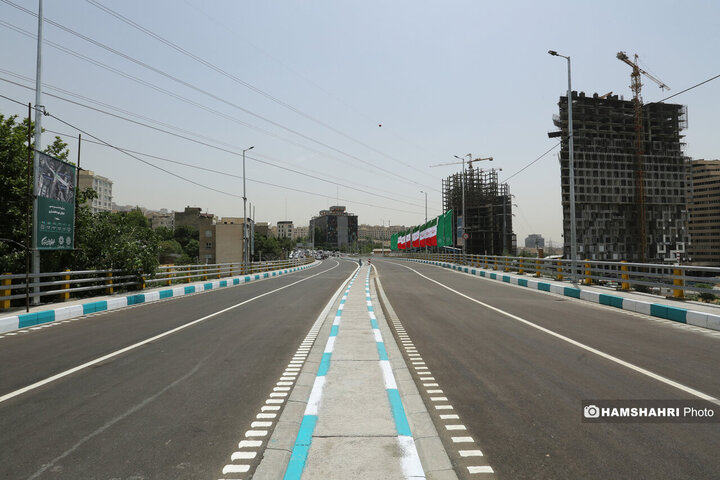 پویش امید وافتخار،افتتاح پروژه های پل ودوربرگردان افتخاری