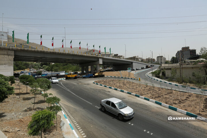 پویش امید وافتخار،افتتاح پروژه های پل ودوربرگردان افتخاری