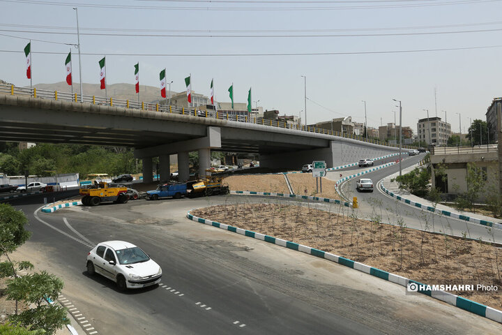 پویش امید وافتخار،افتتاح پروژه های پل ودوربرگردان افتخاری
