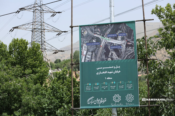 پویش امید وافتخار،افتتاح پروژه های پل ودوربرگردان افتخاری