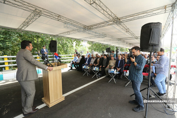 پویش امید وافتخار،افتتاح پروژه های پل ودوربرگردان افتخاری