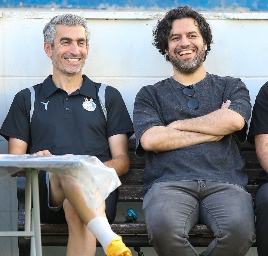 حضور غافلگیرکننده استاد موسیقی در تمرین استقلال