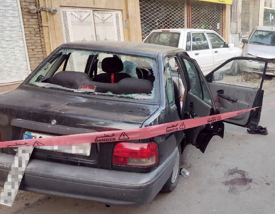 تصاویر ۱۸+ | مرگ یک سارق شبرو با شلیکهای پلیس