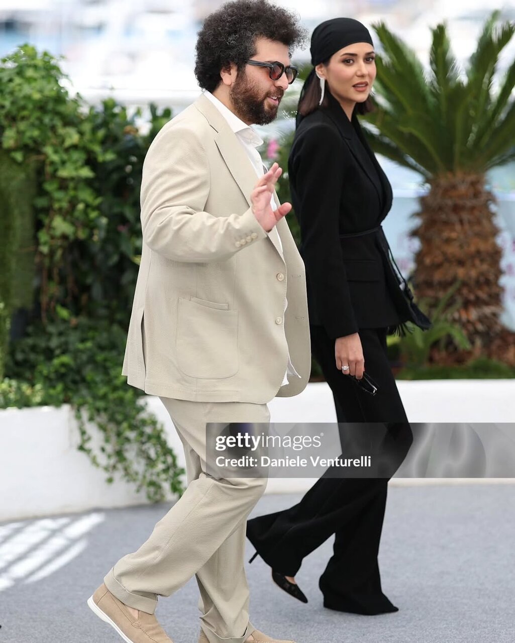 استایل جدید پریناز ایزدیار در فرش قرمز کن | ببینید