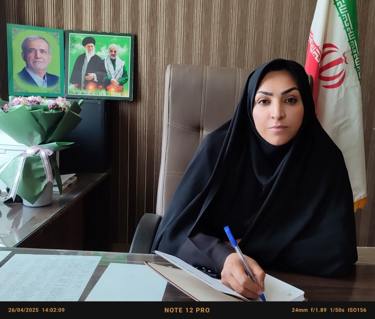 طلسم حضور زنان در مدیریت این منطقه شکسته شد | اولین بخشدار زن در خوشاب: می گویند روزنه امید باز شده