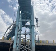 بزرگترین پل عابر پیاده شمال شرق تهران ساماندهی شد