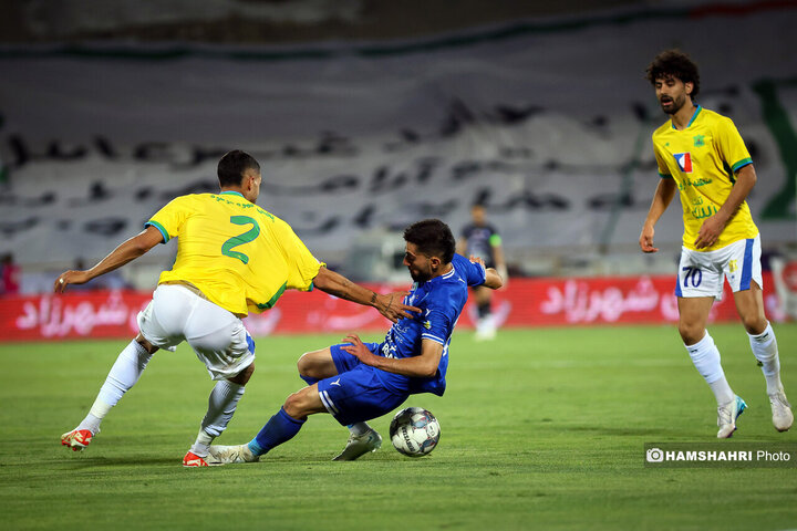 تصاویر بازی استقلال 2-0 صنعت نفت آبادان| صعود آبی‌ها به فینال جام حذفی