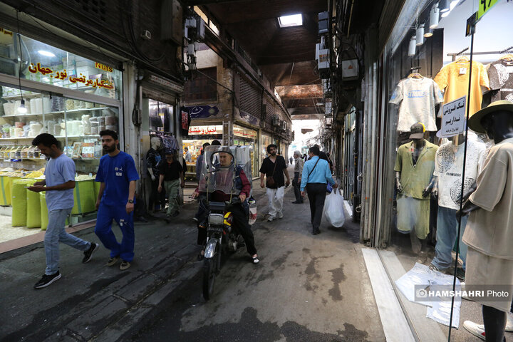 ساماندهی موتورسیکلت و چرخ دستی های بازار