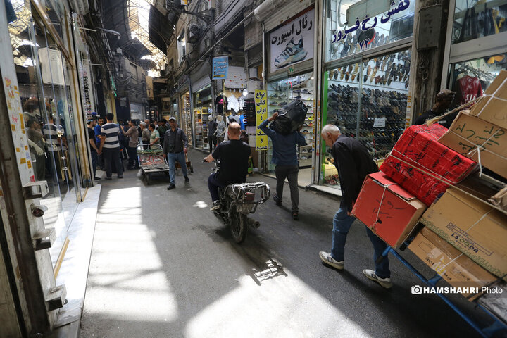 ساماندهی موتورسیکلت و چرخ دستی های بازار