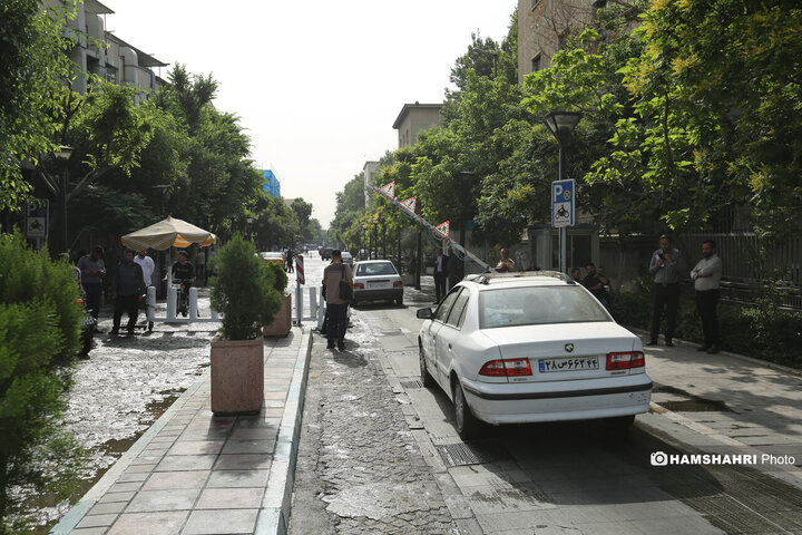 ساماندهی موتورسیکلت و چرخ دستی های بازار