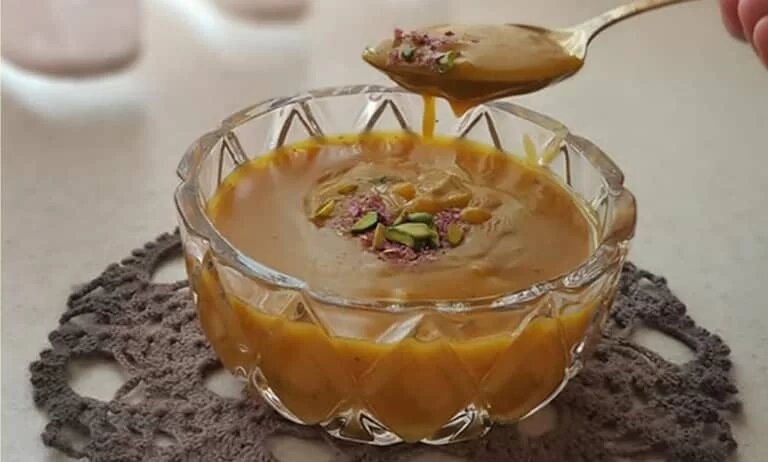 طرز تهیه کاچی به روش مادربزرگ ها | مادرانی که تازه زایمان کرده اند حتما این دسر را بخورند