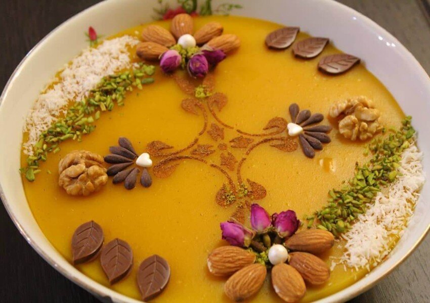 طرز تهیه کاچی به روش مادربزرگ ها | مادرانی که تازه زایمان کرده اند حتما این دسر را بخورند