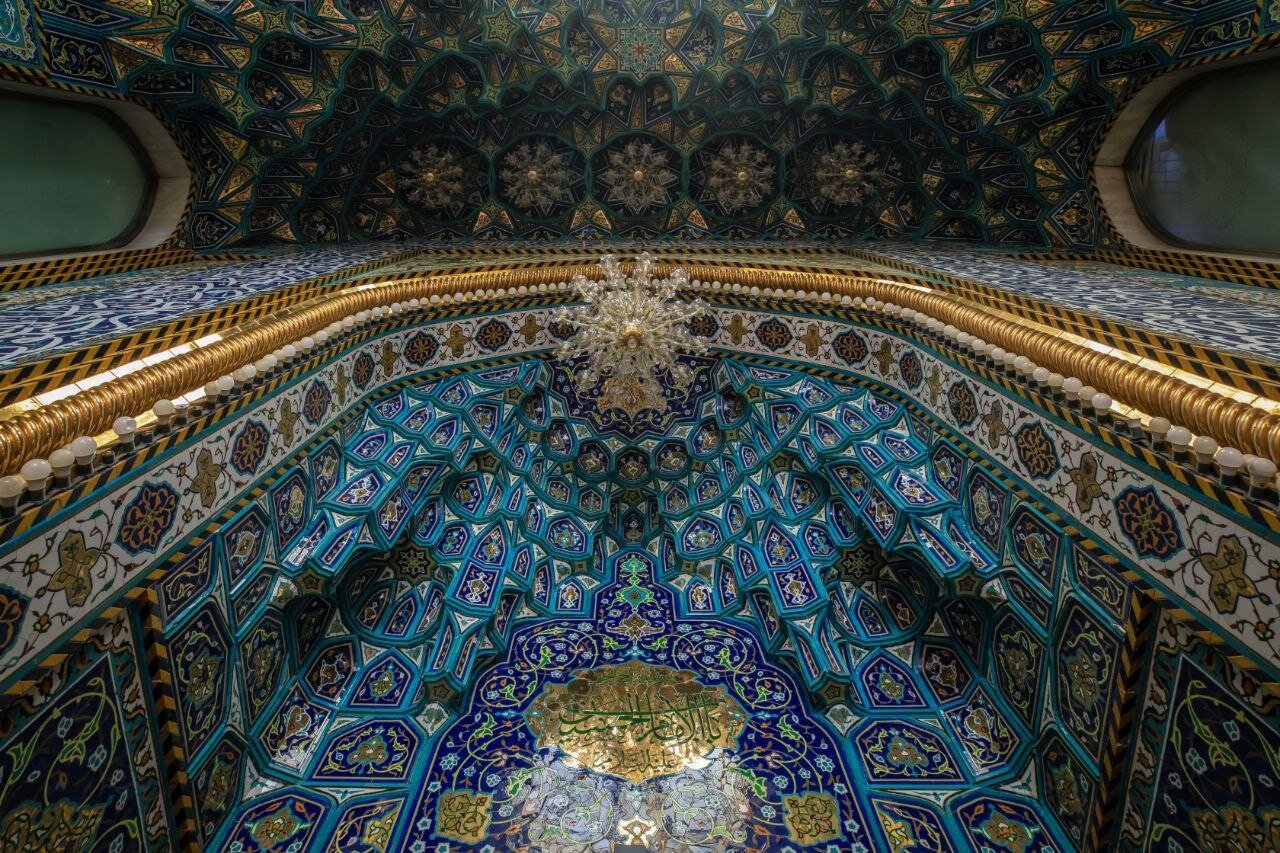 ایرانیان در بارگاه حضرت عباس (ع) گل کاشتند | تصاویر  درخشش هنر ایرانی در بارگاه حضرت عباس (ع) | تصاویر