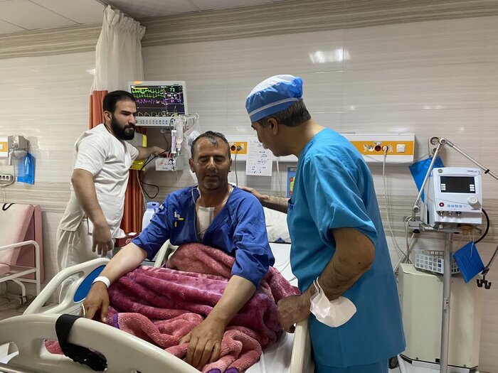 تصاویر جدید از بیماری که پزشکیان عمل کرده بود