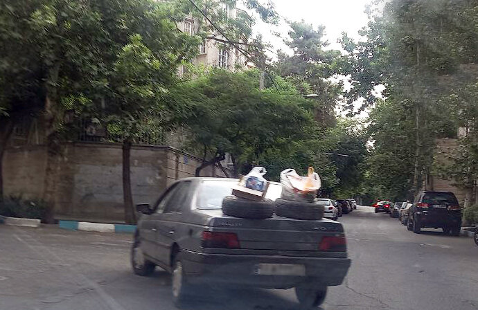 خودروهایی مدرن برای حمل زباله!