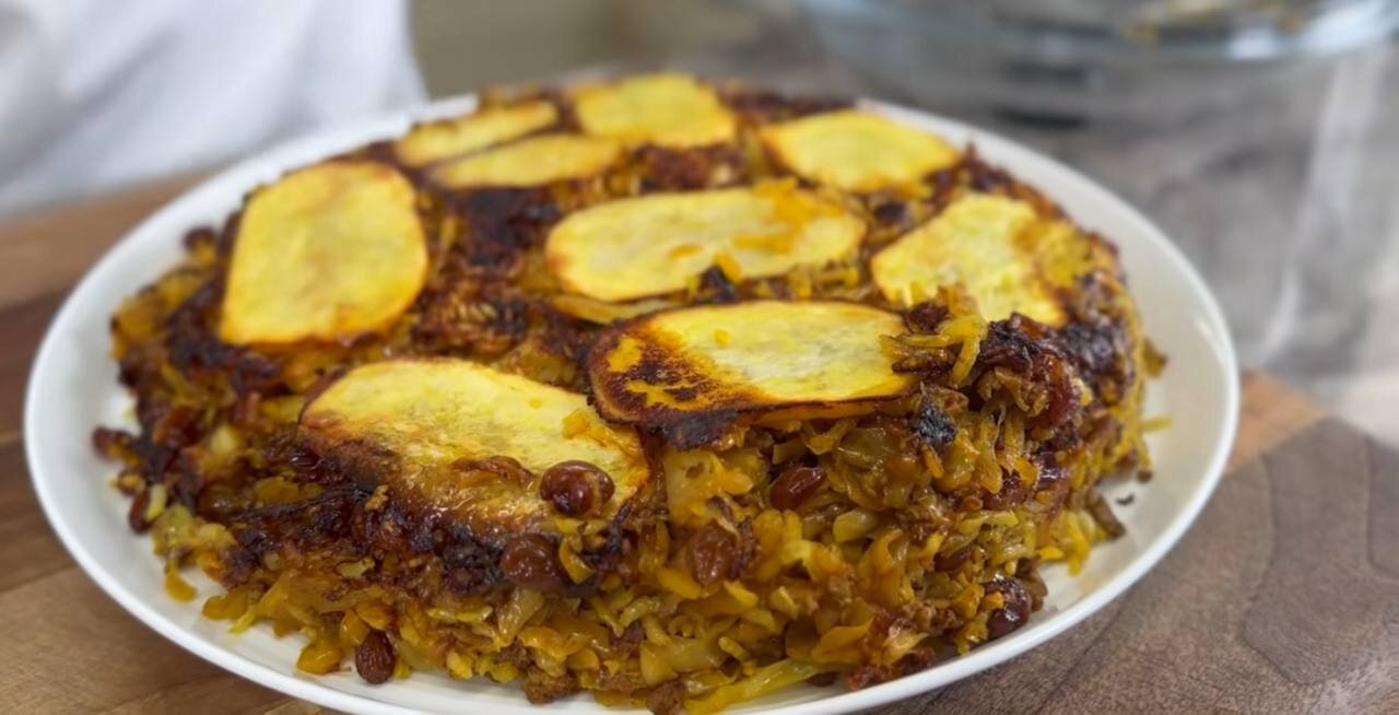طرز تهیه کلم پلوی مجلسی با ترفندهای خاص