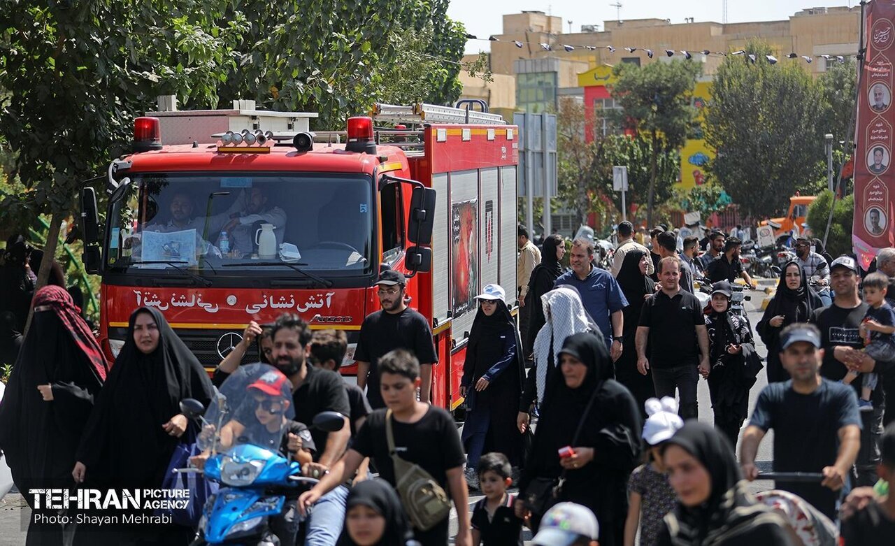 آتش نشانان در آماده باش