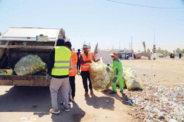 پاکسازی چهره شهر از پسماند