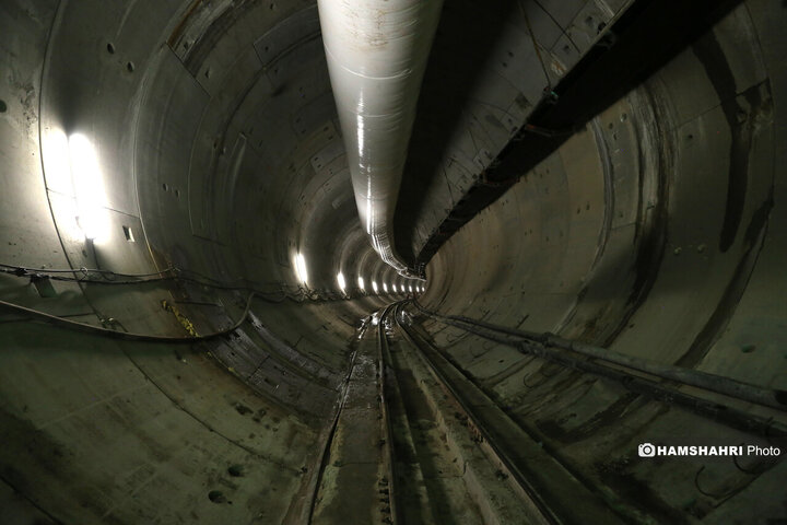 بازدید از روند اجرایی پروژه عمرانی احداث خط ۱۰ متروی تهران