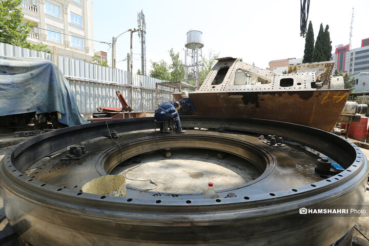 بازدید از روند اجرایی پروژه عمرانی احداث خط ۱۰ متروی تهران