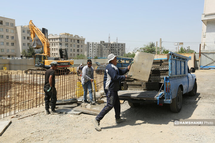 بازدید از روند اجرایی پروژه عمرانی احداث خط ۱۰ متروی تهران