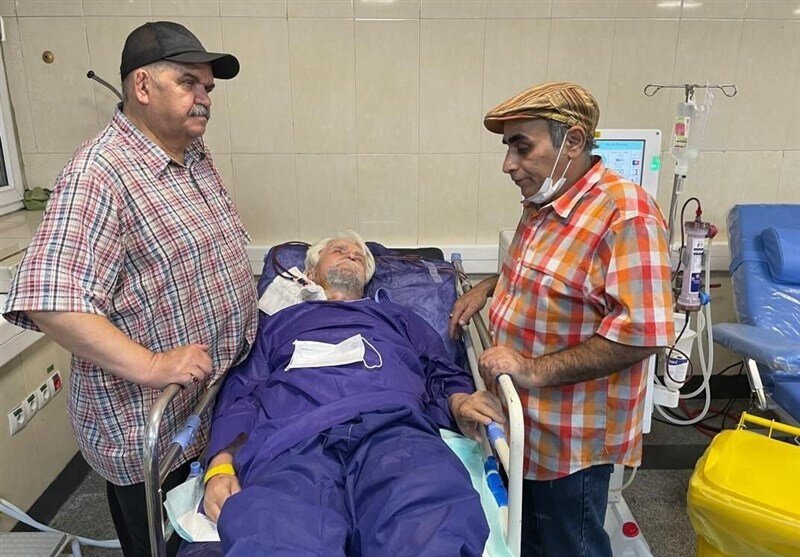 آخرین وضعیت جسمانی «عنایت بخشی»؛ عنایت بخشی در کما نیست | عکس
