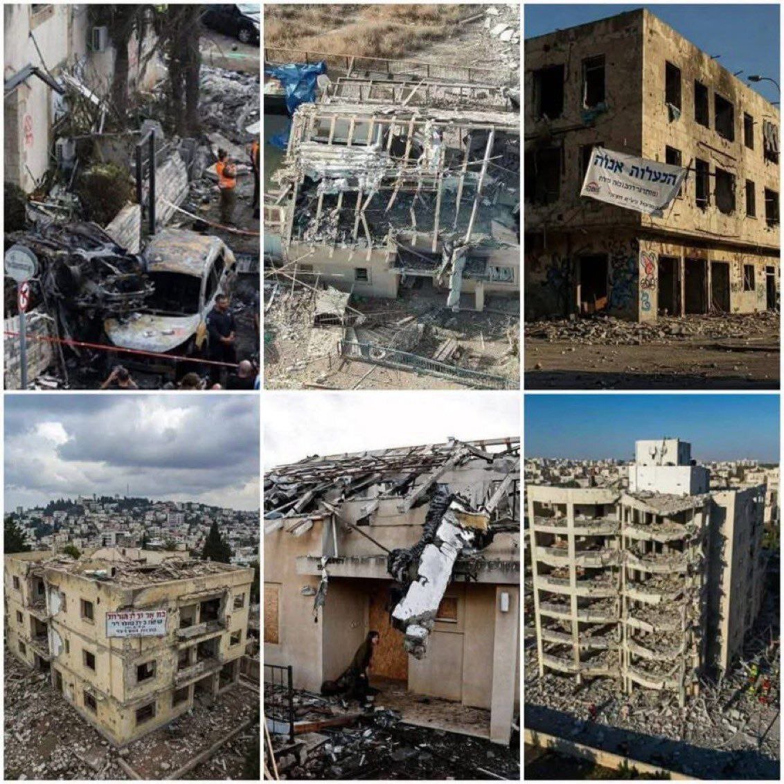 رسانه‌های رژیم‌صهیونیستی بالاخره بخشی از ویرانی‌های ناشی از حملات حزب‌الله را منتشر کردند | گستردگی خسارات وارده را ببینید ا تصاویر