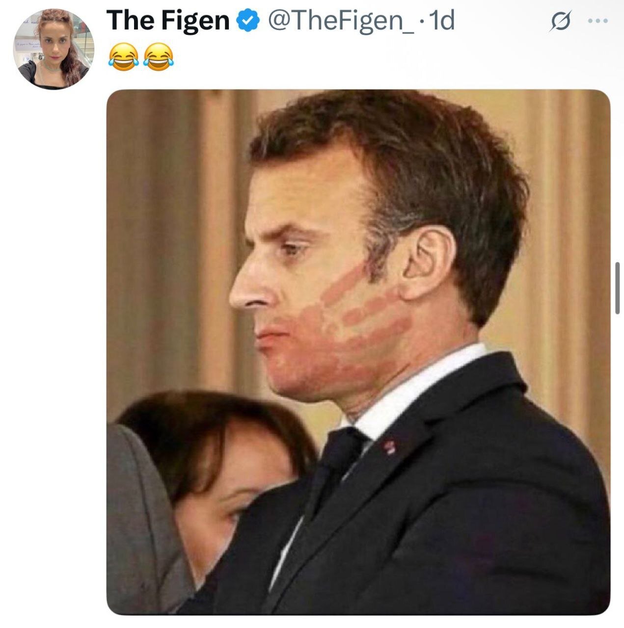 سیلی خوردن مکرون از همسرش همچنان سوژه جذاب کاربران خارجی | تصاویر