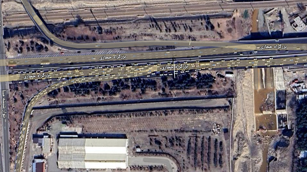 پل کن تعریض می شود| افزایش مسیر عبور خودروها از  آزادراه تهران–کرج