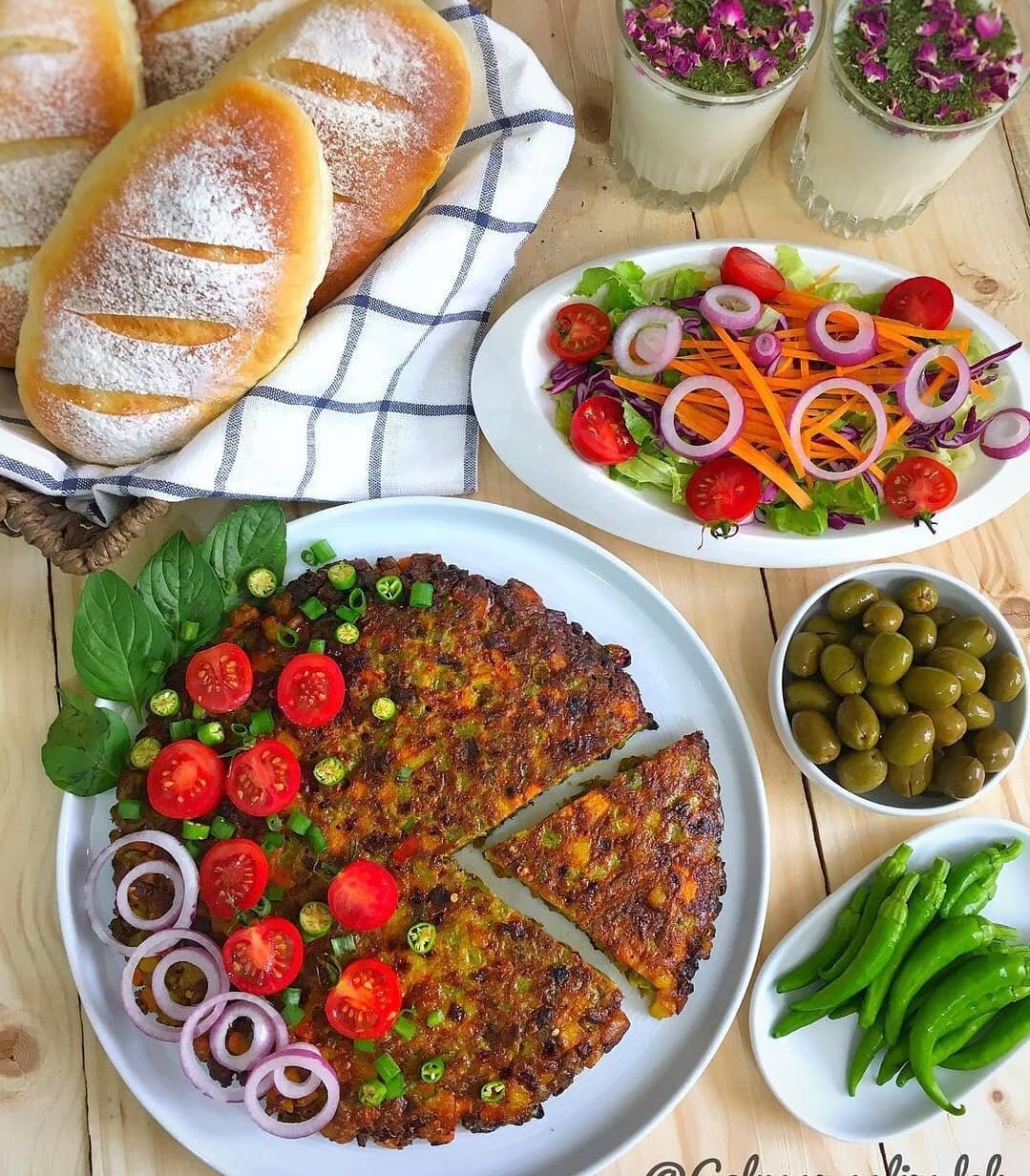 طرز تهیه کوکوی لوبیا سبز هفت پیکر تبریز ؛ یک تجربه متفاوت از طعم کوکو