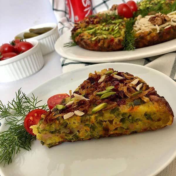 طرز تهیه کوکوی لوبیا سبز هفت پیکر تبریز ؛ یک تجربه متفاوت از طعم کوکو