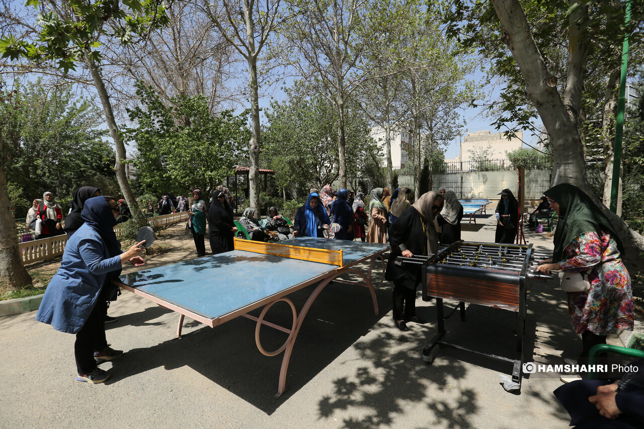 برگزاری جشنواره تفریحی‌ در بوستان‌های بانوان